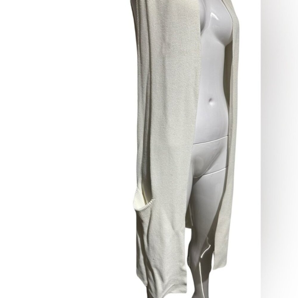 Aritzia Long white sweater vest xxs - Picture 2 of 5